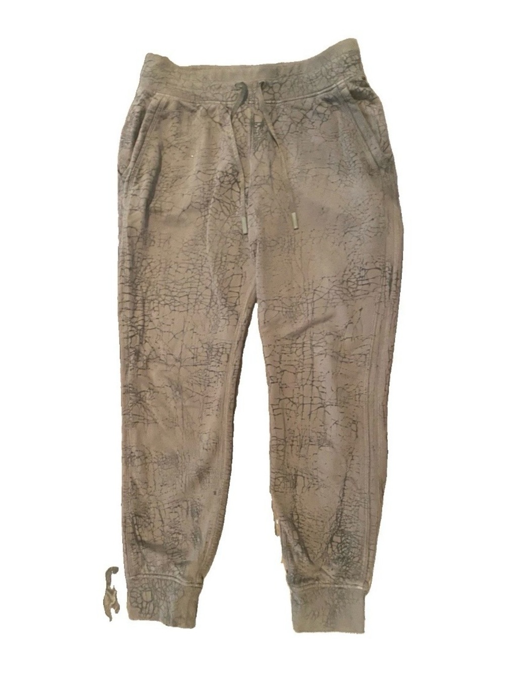 Lululemon Warm Down Jogger Thread Dye Rover Black Size 8 7/8 Pants LW5DMX - Picture 2 of 10